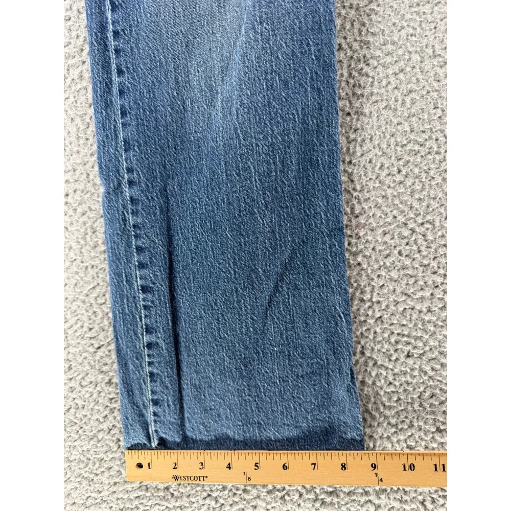 Levis 514 Straight Fit Mens Jeans Blue Denim Medium Wash 33x31 Pants
